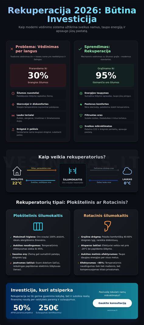 Infografika apie stogo vėdinimą ir garų įgavimo kelių