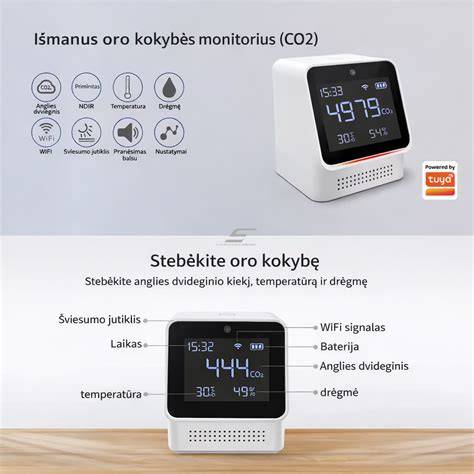 Temperatūros ir drėgmės valdymo rekomendacijos