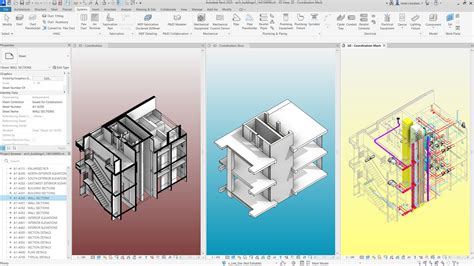 3D BIM procesas fasadui: Revit modeliavimas, kasetinių sistemų išdėstymas, tikslus matmenys