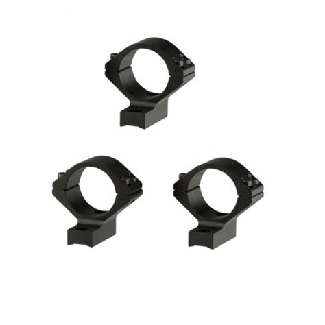 30 mm taikiklio žiedai su Picatinny bėgeliu - vizualinė schema