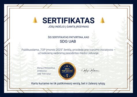 Gofruoto kartono ir tvarumo sertifikatai