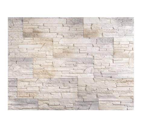 City dekoratyvinio akmens plytelės 38,5 x 13,0 cm - baltos/gipsas