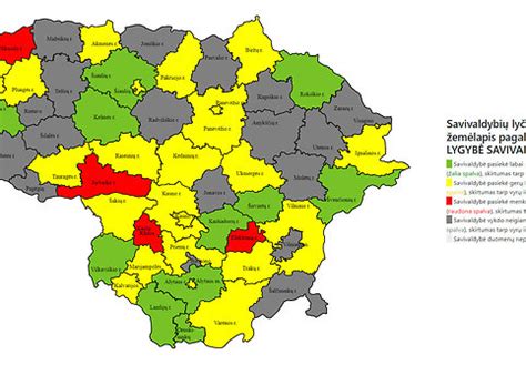 Žemėlapis: Lietuvoje populiariausios kugelio variacijos regionuose