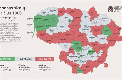Žemėlapis: tinkami paviršiai ir atsparumas vandeniui įvairiose situacijose