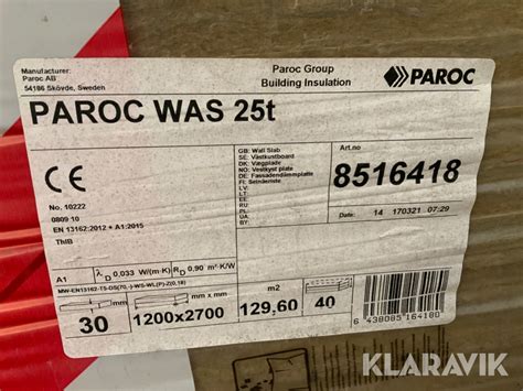 PAROC WAS 25t plokščių naudojimo pavyzdys renovacijoje