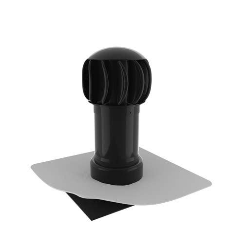 Stogo ventiliacijos kaminėlis su turbina