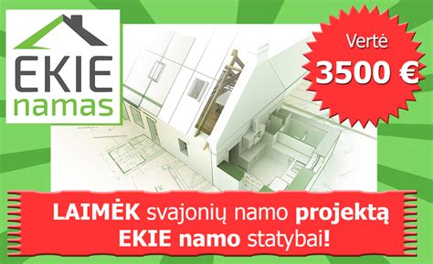 EKIE namo komplektacijos vizualizacija