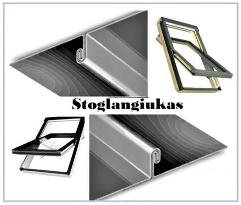 Velux ir Fakro stoglangių priedų asortimentas