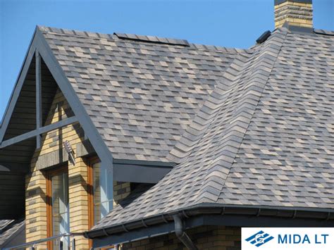 Bituminių čerpių stogo danga