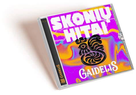 Gaidelio naujų skonių grafikas: spanguolė, šokoladas, karamelė, ko-kola