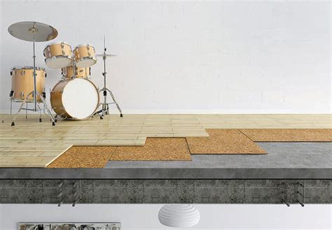 Kamštinės grindų dangos raštai ir tekstūros