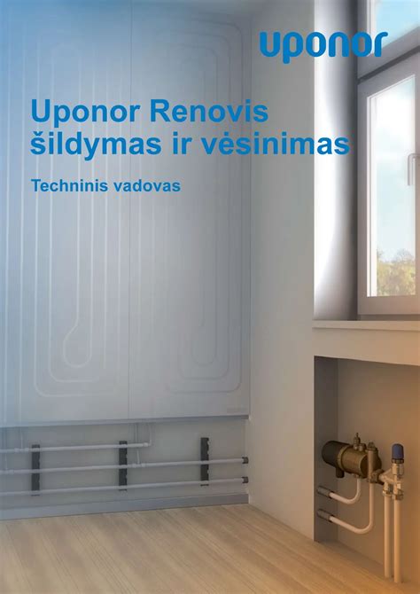Infografika: Uponor Renovis montavimo principas