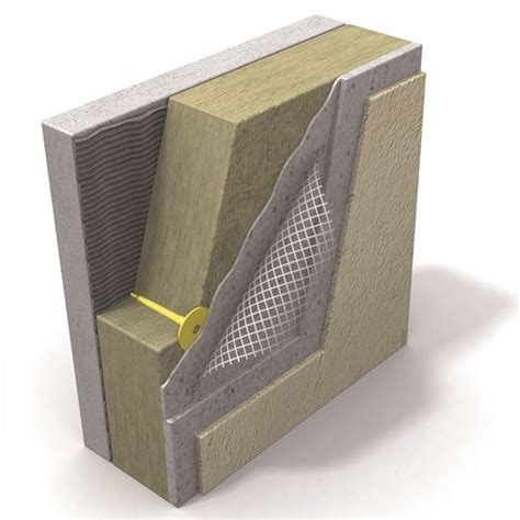 Ventiliuojamo fasado konstrukcija su akmens vata