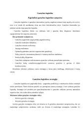 Gamybos cechos planas ir logistikos srautai