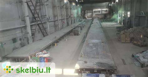 Automatizuota betoninių plokščių gamybos linija