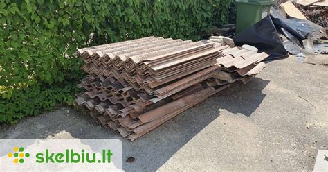 Įvairių tipų šiferio lakštai