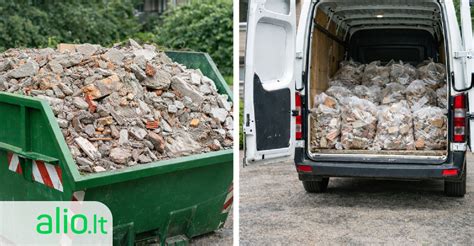 Statybinių atliekų išvežimas