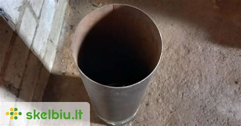 Gofrintas vamzdis kaminui