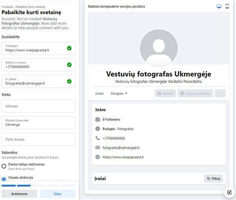 Viršutinė profilio nuotraukos ir viršelio nuotraukos pavyzdžiai