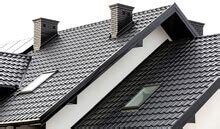 Skardinės stogo dangos montavimo procesas