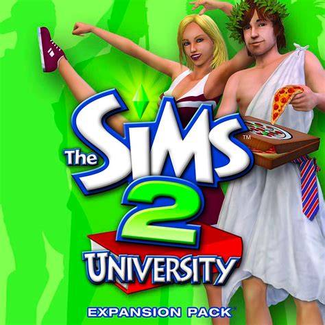Sims 2 University papildinys - nauji objektai ir tapetai