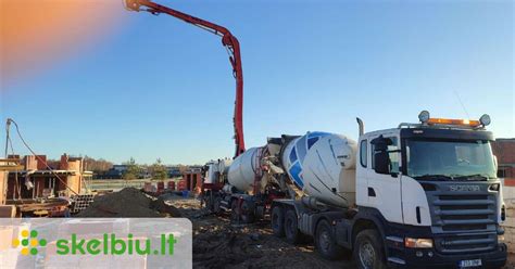 Betono maišyklės ir siurblio naudojimas