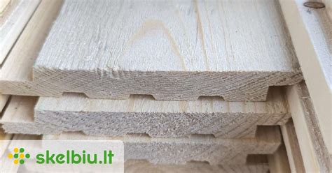 Skirtingi medinių dailylenčių profiliai