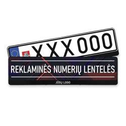 Reklaminės lentelės ir interjero dekoracijos iš skaidraus PVC lakšto