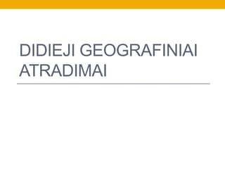 Geografiniai standartų atitikimo keliai
