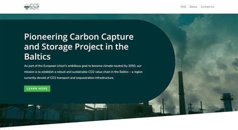 Infografika apie CO2 surinkimo ir saugojimo technologiją (CCS)