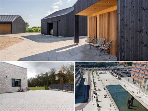 Įvairūs architektūrinio betono sprendimai