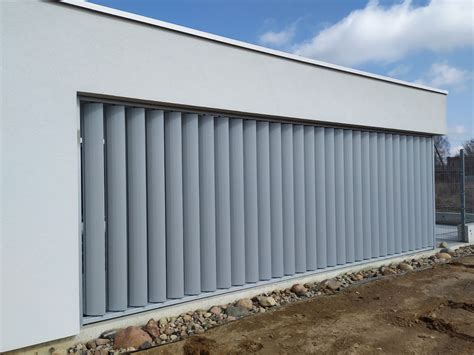 Įvairių formų fasado žaliuzių lamelės (C, Z, S)