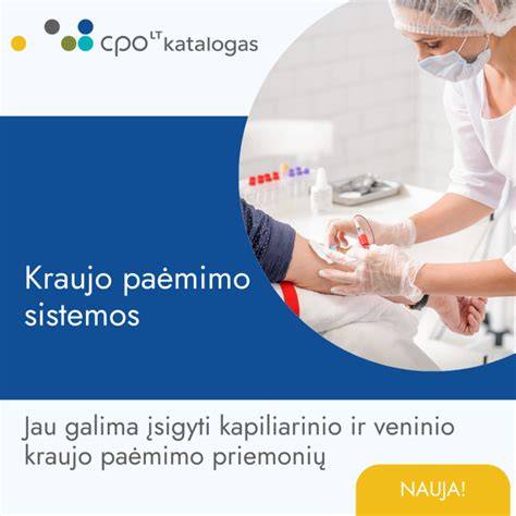 Stikliniai kraujo paėmimo mėgintuvėliai įvairių dangtelių sistemomis: naudojimo pavyzdžiai