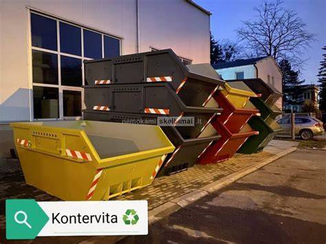 Statybinių atliekų konteinerių nuoma zona