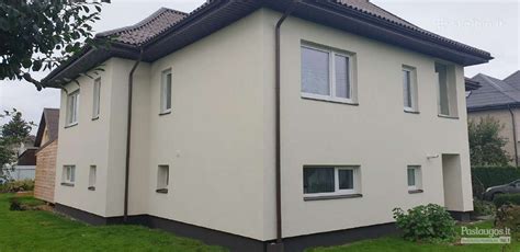 Fasadų apdailos darbai