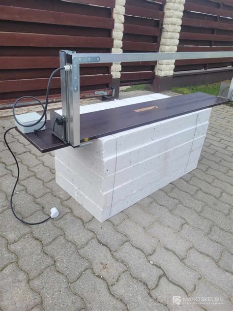 Įvairios polistirolo pjovimo peilio panaudojimo sritys