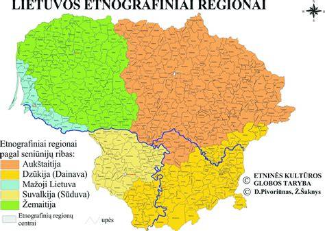 Betono gaminių įmonių kraštovaizdžio ir regionų žemėlapis