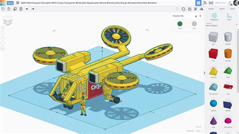 TinkerCAD sąsaja