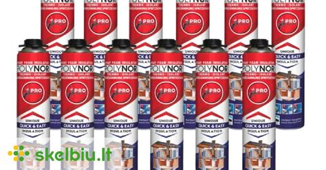 Purškiamos poliuretano putos Polynor