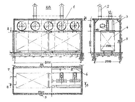 Konvekcinės ventiliacinės horizontalios skersinės cirkuliacijos džiovinimo kamera