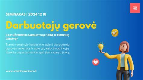 Infografika: darbuotojų sauga ir gerovė