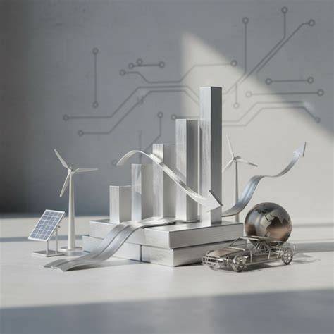 Infografika: Pagrindiniai aliuminio transformacijos keliai (elektrolitinio, hidroenergijos ir perdirbimo) ir jų CO2 poveikis