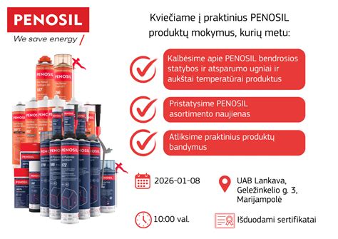 Diagram: Penosil produktų asortimento apžvalga