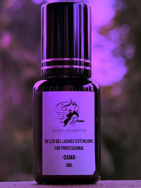 Profesionalių blakstienų priauginimo klijų buteliukas