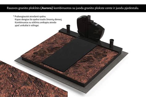 Kainų struktūra Kapų dengimui granito plokštėmis