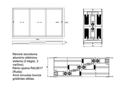 Infografika: SCHÜCO ir ALUPROF SA aliuminio profilių sprendimai balkonams ir fasadams
