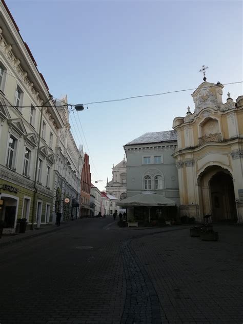 Vilniaus Aušros vartų gatvės vaizdas