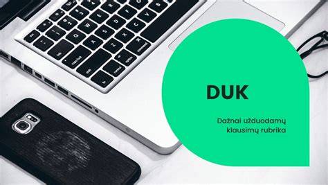 Dažnai užduodamų klausimų vizualizacija