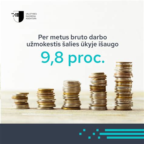 lentelė: metinis darbo užmokesčio fondas (EUR) ir vidutinis mėnesinis bruto (EUR)