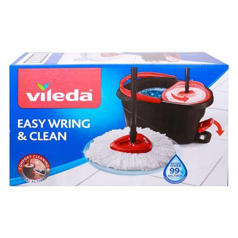 Infografika: Vileda Easy Wring & Clean Mop veikimo principas